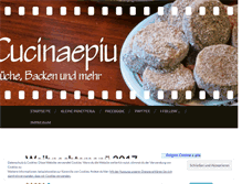 Tablet Screenshot of cucinaepiu.de